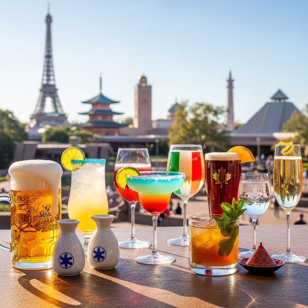 The Ultimate Guide to Drinking Around the World at Epcot Discover the must-try drinks and hidden gems from every Epcot pavilion, plus expert tips for a perfectly crafted global tasting experience.