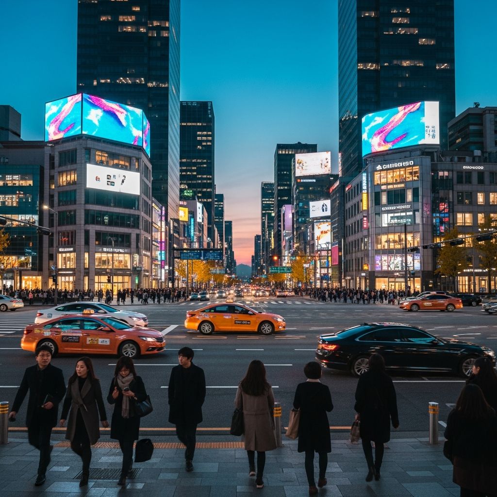 Experience Seoul’s most stylish district with modern shopping, iconic landmarks, and vibrant culture.