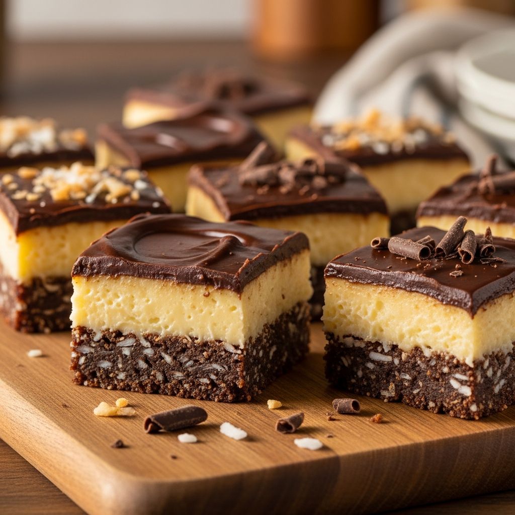 Explore the rich history, ingredients, and step-by-step method behind Nanaimo Bars, Canada’s iconic no-bake layered dessert.