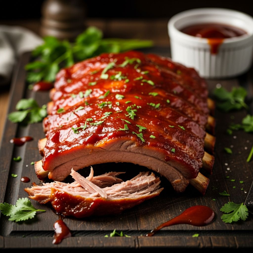 Master melt-in-your-mouth BBQ ribs at home with a foolproof oven-baking method and homemade sauce.