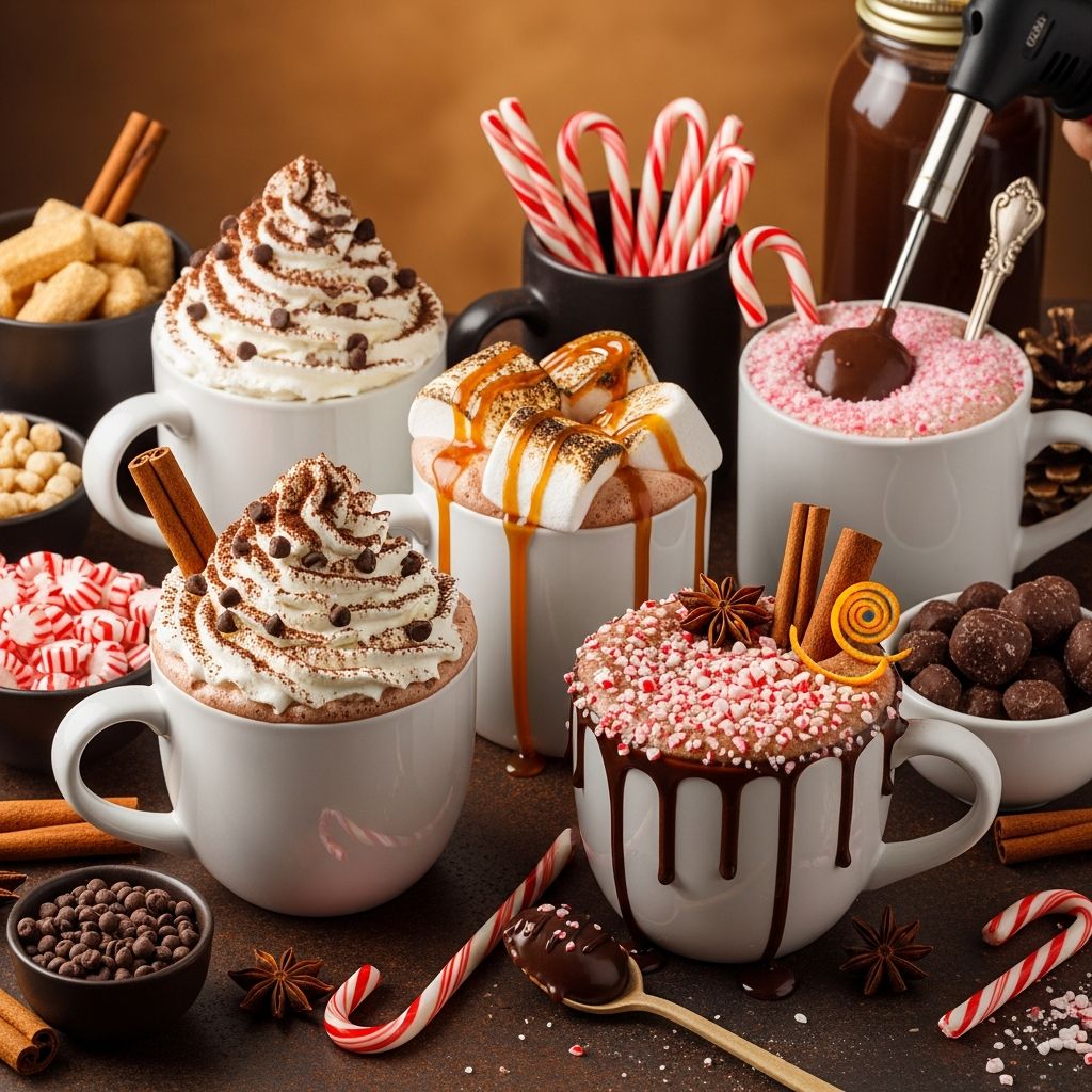 Ultimate Hot Chocolate Bar Ideas for Every Occasion From cozy classics to creative toppings—discover how to design the perfect hot chocolate bar for any get-together, holiday, or celebration.