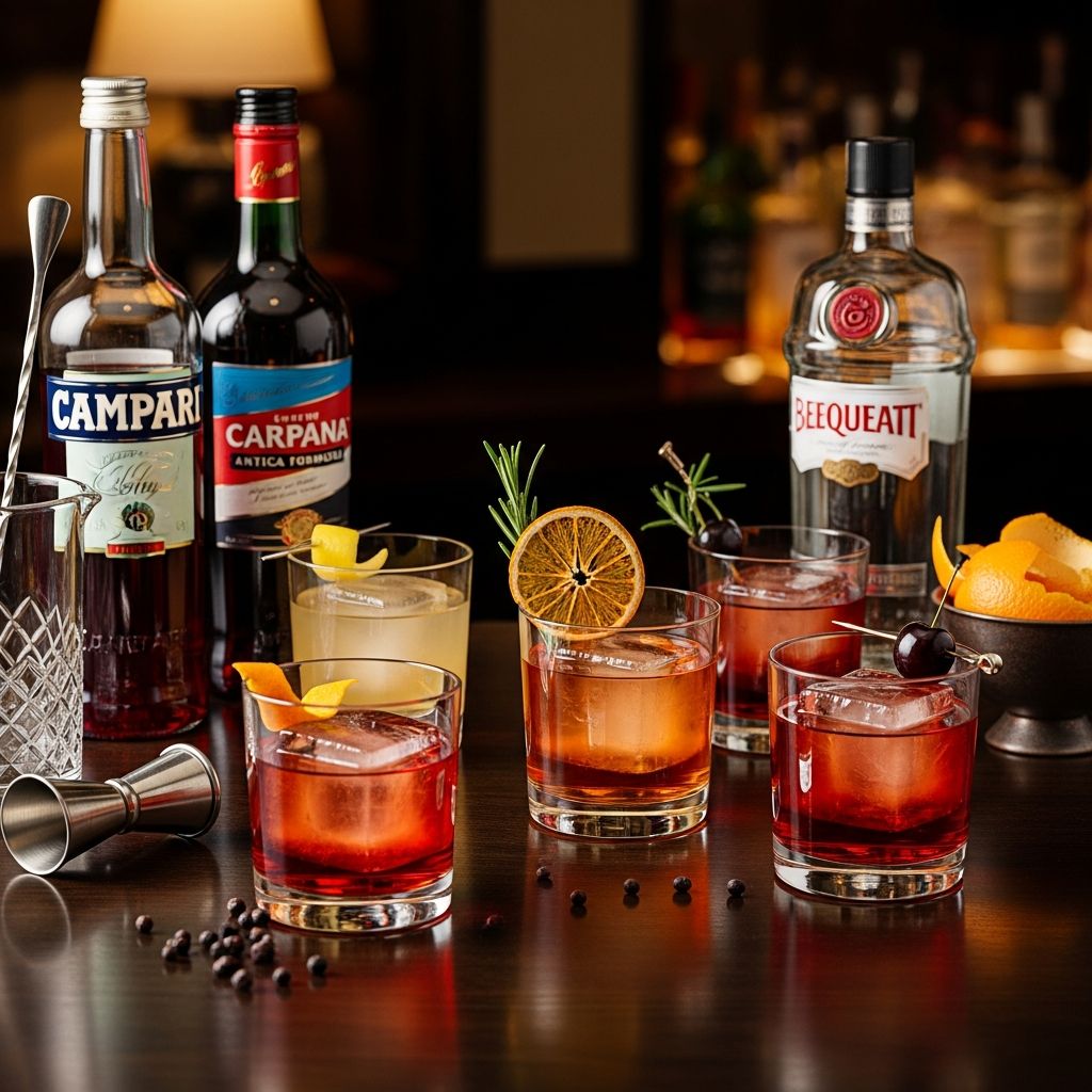 The Ultimate Negroni Guide: Classic Recipe, Variations, and Expert Tips Explore the fascinating world of the Negroni: From classic proportions to creative variations, historical anecdotes, and mixologist-approved preparation tips.