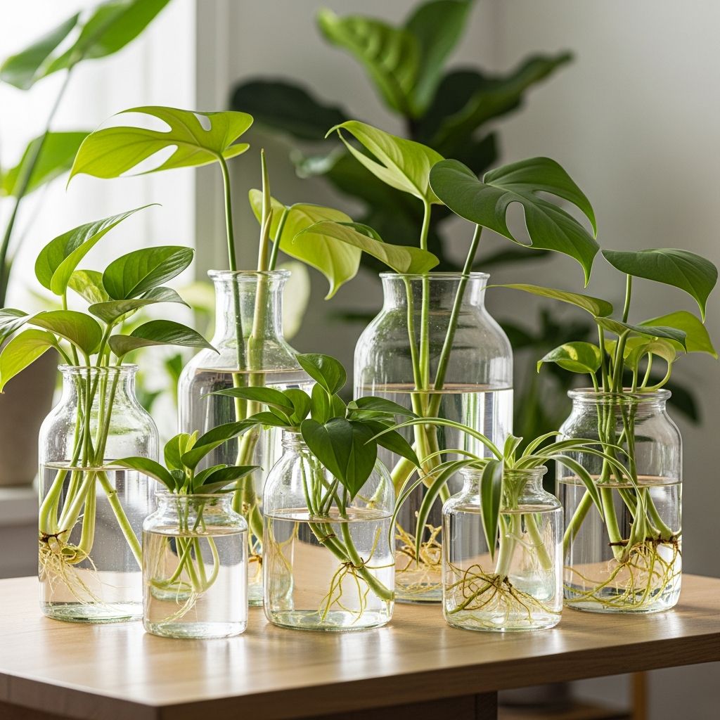 Up Your Houseplant Game with Water Propagation Master the art of water propagation and grow unlimited plants from cuttings