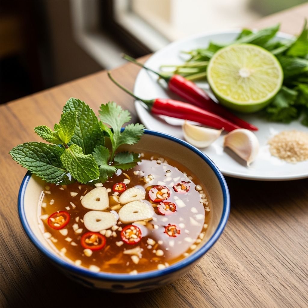 Discover the secrets to authentic Vietnamese nước chấm—a balanced, vibrant sauce that adds umami depth and zesty flavor to countless dishes.
