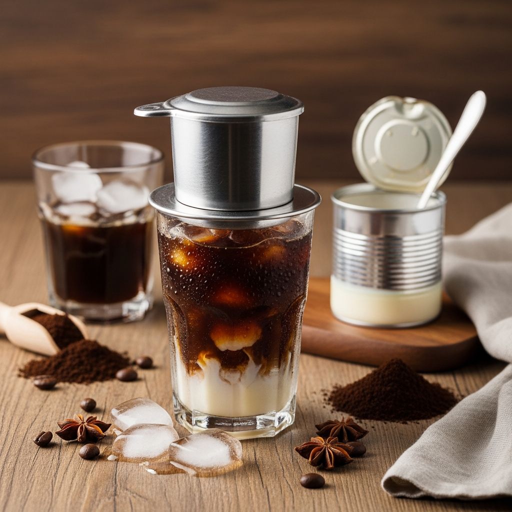 Dive into the ritual, recipes, and cultural notes behind the strong yet sweet allure of Vietnamese iced coffee.