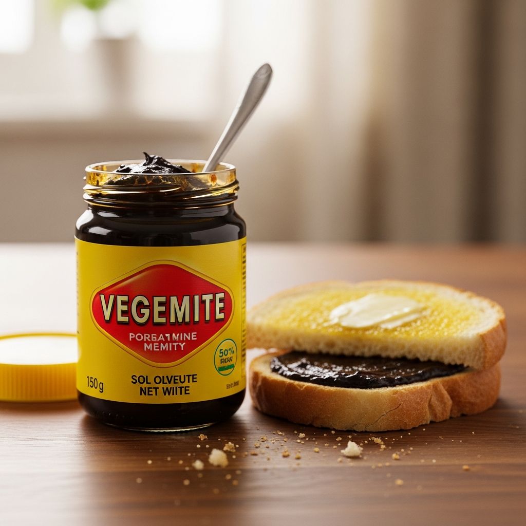 Vegemite: The Savory Australian Icon Explained Explore the story, taste, nutrition, and cultural legacy of Vegemite, Australia’s beloved and distinctly savory spread.