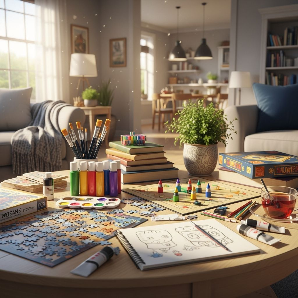 Make the most of your downtime with these playful, productive, and self-care activities—perfect for any mood or moment.