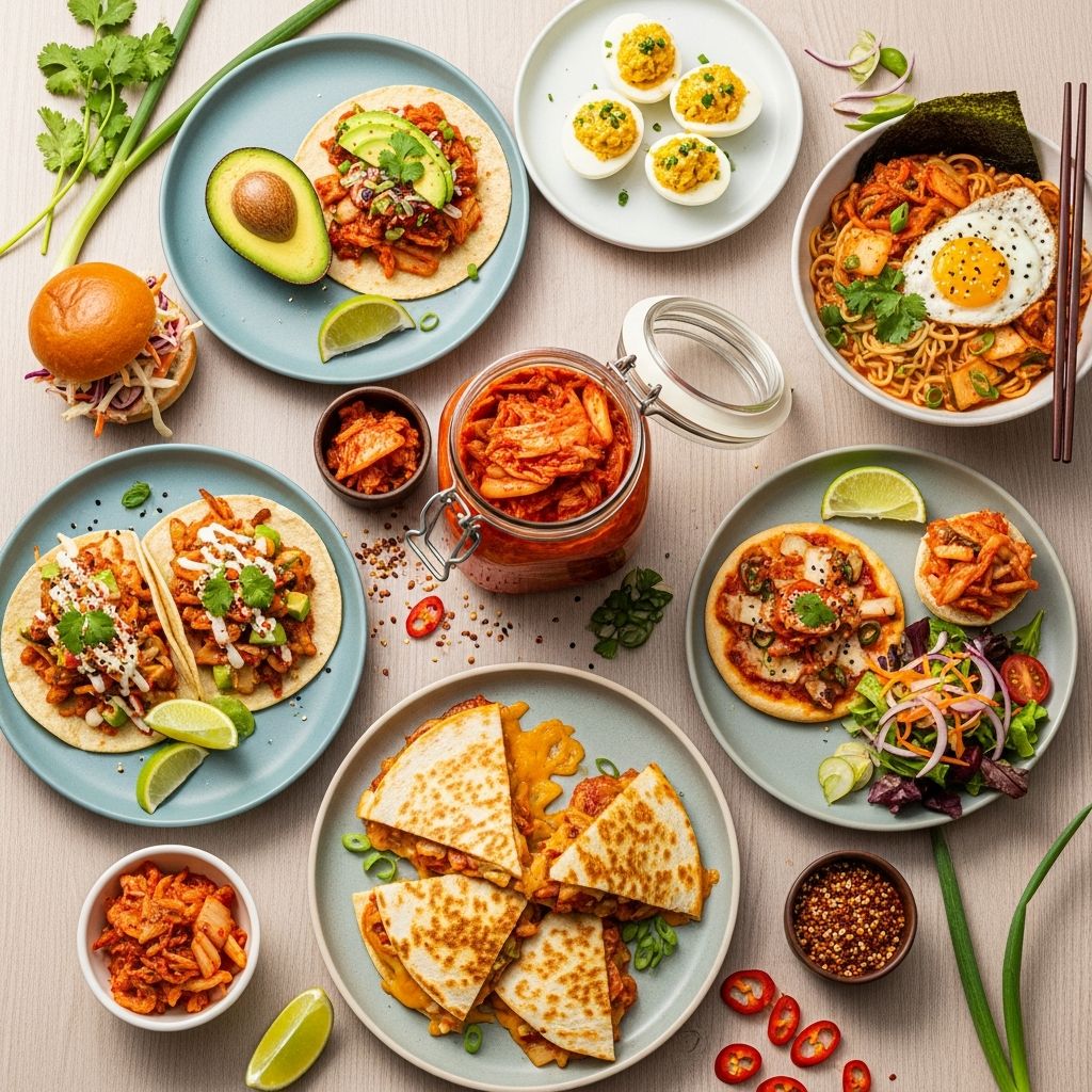 Creative Ways to Use a Jar of Kimchi: Beyond Korean Classics Discover inventive, delicious ways to use kimchi—Korea's tangy, spicy staple—in meals from breakfast to dinner.