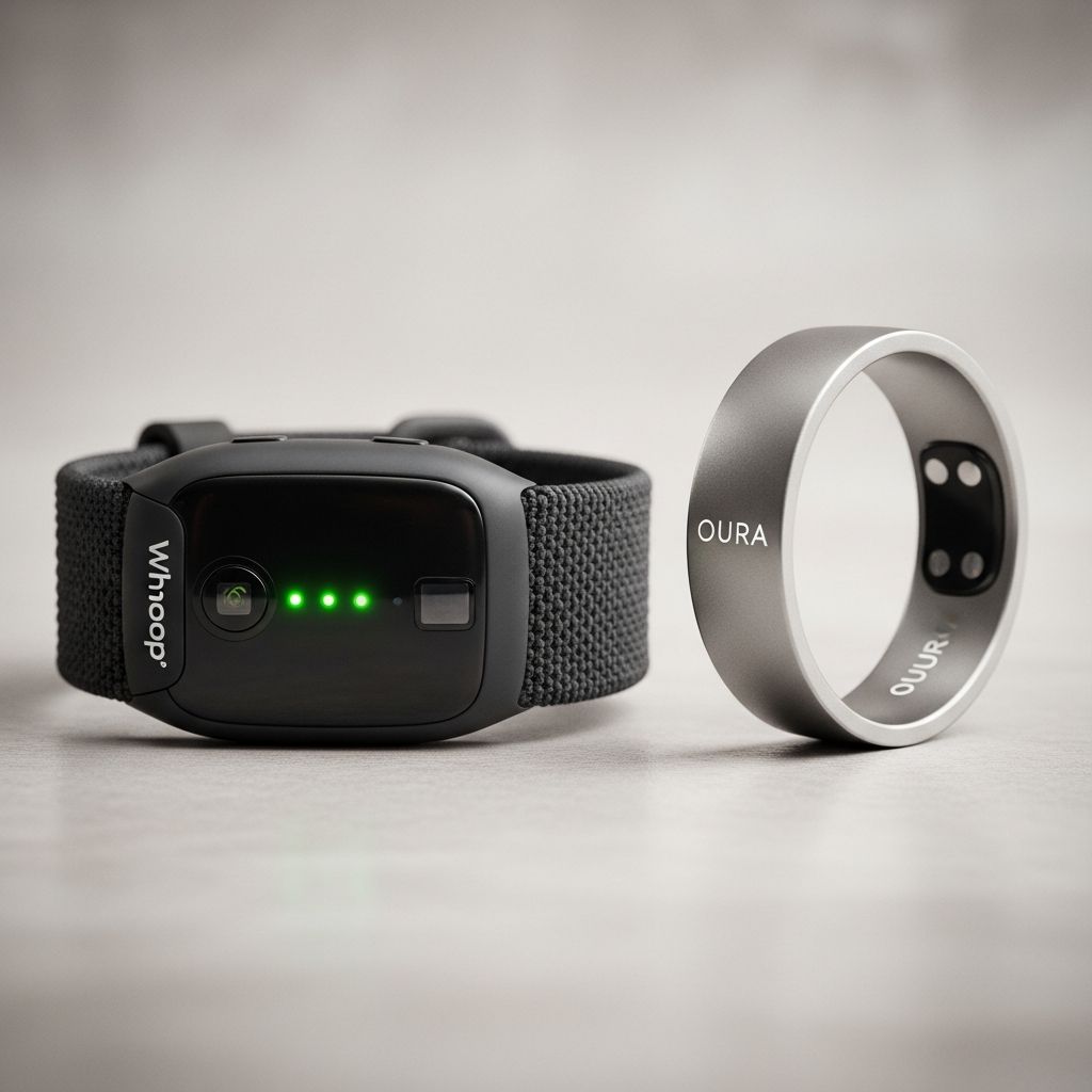 Explore the unique strengths of the Whoop and Oura Ring to determine which wearable best aligns with your health, fitness, and lifestyle goals.