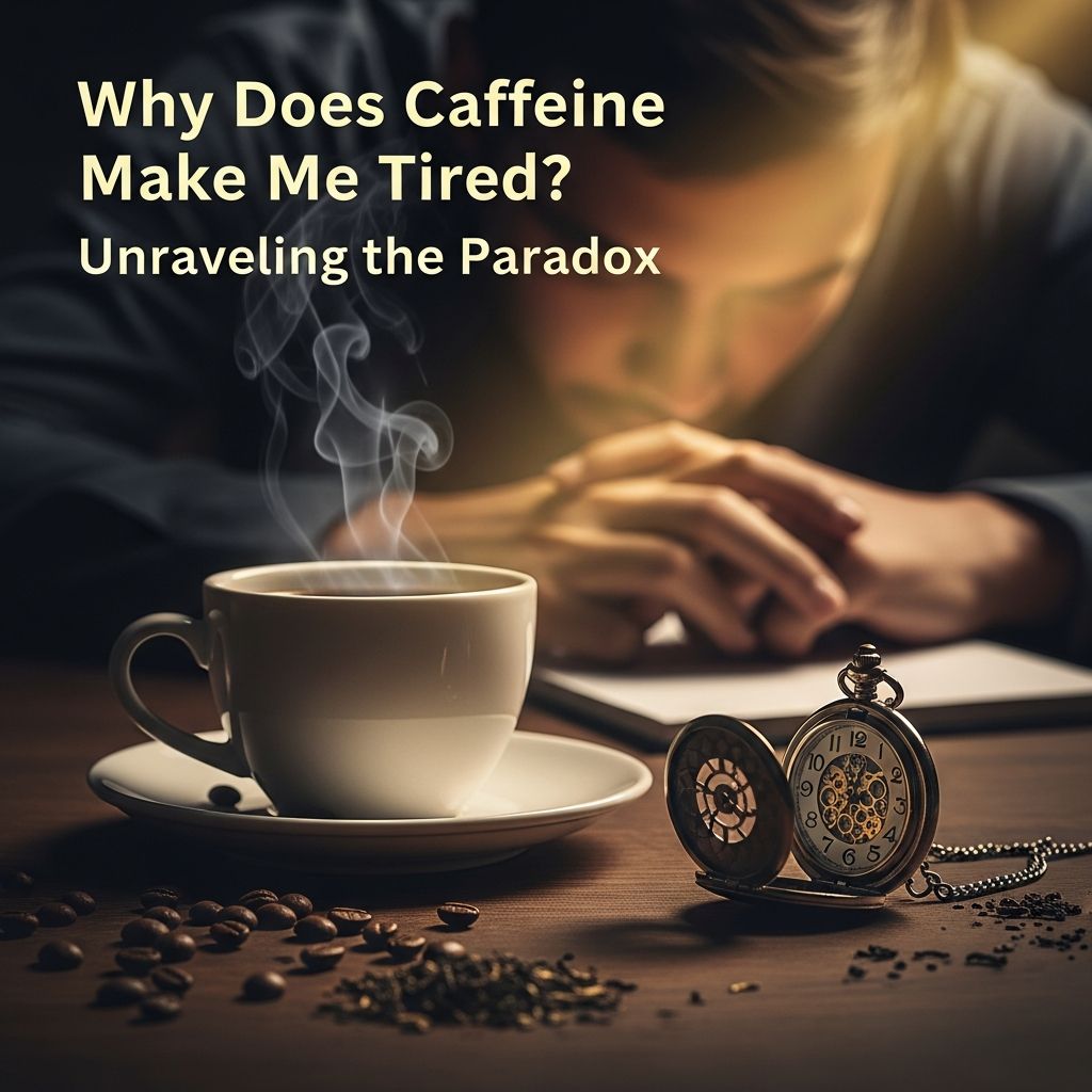 Why Does Caffeine Make Me Tired? Unraveling the Paradox Experts break down surprising reasons why your cup of coffee or tea might be making you feel more sleepy than energized.