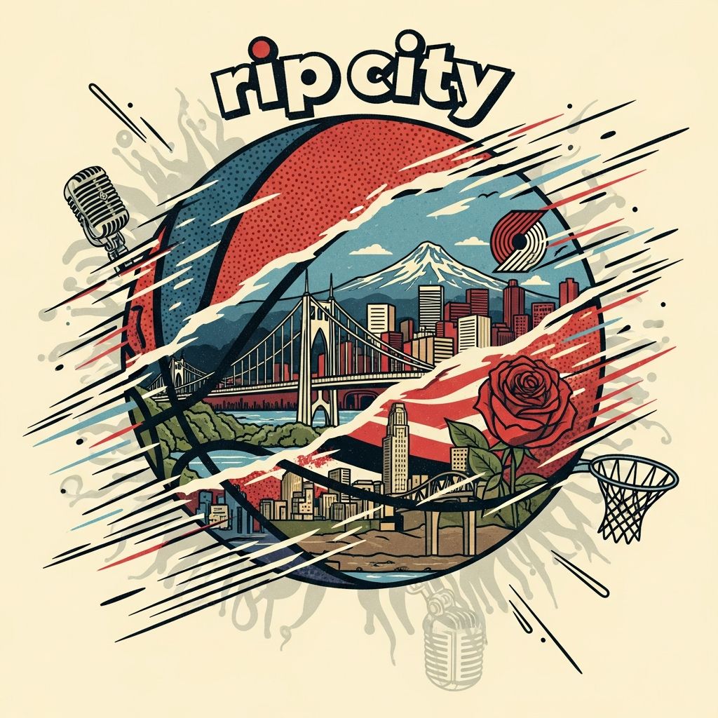 Portland’s iconic ‘Rip City’ nickname has a quirky, unforgettable story—from a single NBA call to defining the city’s vibrant identity.