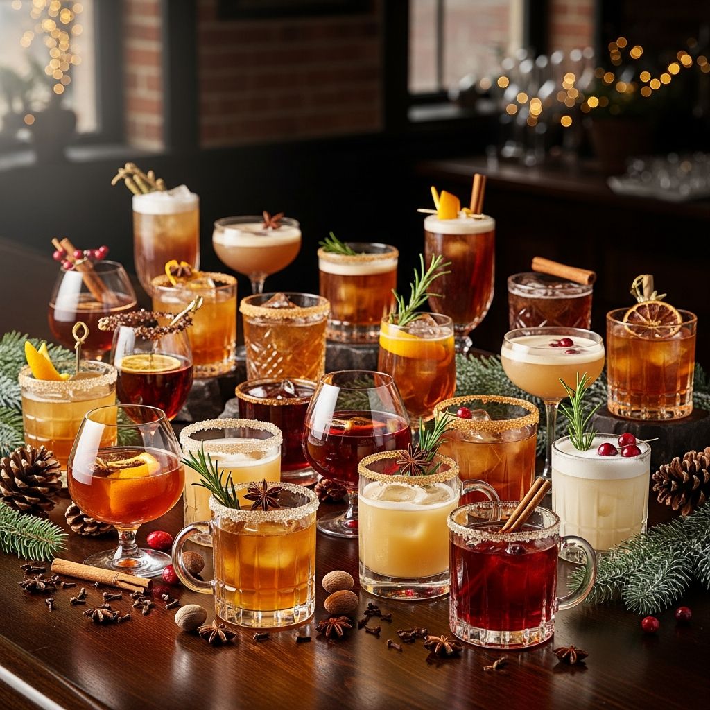 Warm up your winter nights with 28 festive whiskey cocktails, from classic Manhattans to creative twists and cozy hot drinks.