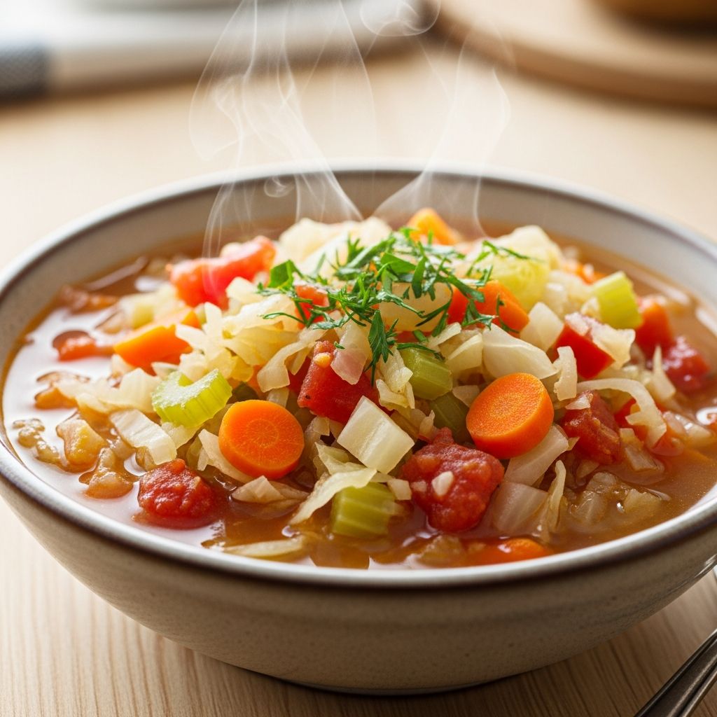 Discover the refreshing, low-calorie Weight Watchers cabbage soup that’s filling, customizable, and perfect for healthy meal plans.