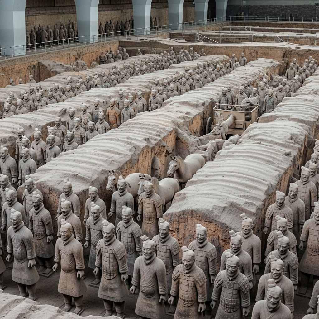 Explore Xi'an's imposing walls, famed Terracotta Army, lively Muslim Quarter, ancient pagodas, and more.